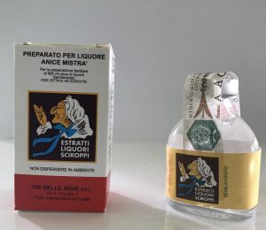 PREPARATO DA 20 ML. PER 1 LT. DI LIQUORE GUSTO ANICE MISTRA' SENZA ALCOOL -  Enolandia